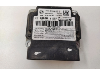 Блок подушек безопасности 7E0959655B, 0285010798   Volkswagen Caddy