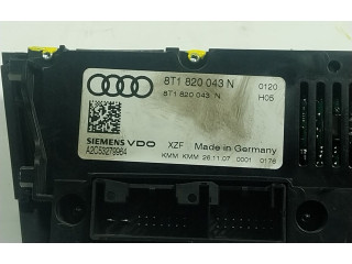 Блок управления климат-контролем 8T1820043AGXZF, 8T1820043N   Audi A4 Allroad