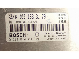 Řídící jednotka A0001533179, 28RTE000 Mercedes-Benz A W168 2001