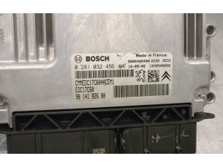 Блок управления двигателя 9814182680, 0281032456BOSCH Citroen Berlingo