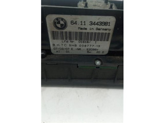Блок управления климат-контролем 64113443981, 64113443981   BMW X3 E83