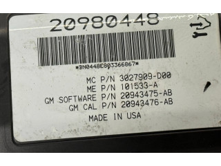 Блок управления крышки багажника 20980448, 20943475AB   Opel Insignia A    