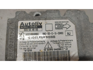 Блок подушек безопасности 9655880880, 603554600 Peugeot 407