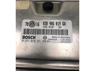 Блок управления двигателя 038906019GQ Skoda Rapid (NH)