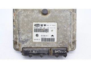 Блок управления двигателя 032906014e, 6160026010   Skoda Octavia Mk1 (1U)