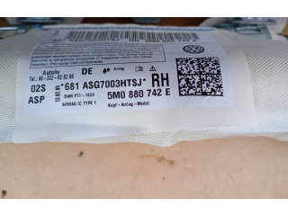 Боковая подушка безопасности 5M0880742E, 5M0880742E   Volkswagen Golf Plus