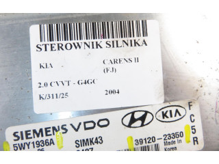 Блок управления двигателя 3912023350, 5WY1936A   KIA Carens II