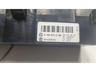 Блок управления климат-контролем A1648700189, 1648700189   Mercedes-Benz ML W164
