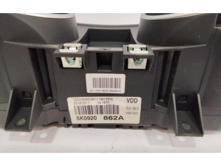 Панель приборов 5K0920862A Volkswagen Golf VI