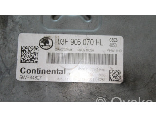 Блок управления двигателя 03F906070HL, 5WP44827 Skoda Fabia Mk2 (5J)