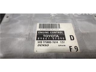 Блок управления 89661-0F090 Toyota Corolla Verso AR10