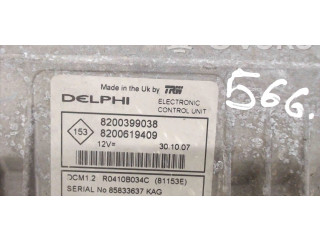 Блок управления двигателем Блок управления 8200399038   Renault Clio I