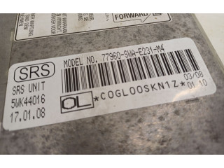 Блок подушек безопасности 77960SWA Honda CR-V