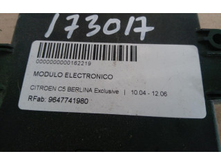 Řídící jednotka 9647741980 Citroen Berlingo 2004