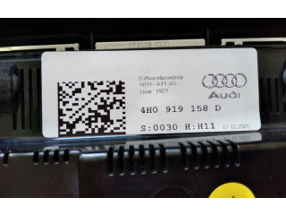 Блок управления климат-контролем 4H0919158D   Audi A8 S8 D4 4H
