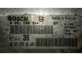 Řídící jednotka 9638783680, 0261206944 Citroen Berlingo 2002