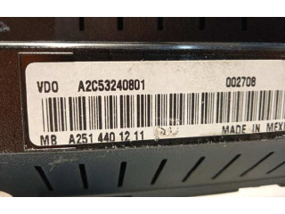 Панель приборов A2514401211, A2C53240801   Mercedes-Benz R W251       