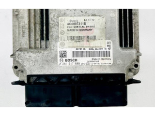 Блок управления двигателя 4G0907311B, 4G0907401   Audi A6 S6 C7 4G
