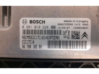 Řídící jednotka 1609661380, 1609661380   Citroen Berlingo 2012