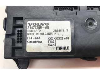 Блок управления кондиционера воздуха / климата/ печки (в салоне) 31472269, 5009842164 Volvo XC90