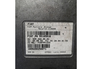 Блок управления двигателем Блок управления 55185916, 1809200250071   Fiat Grande Punto