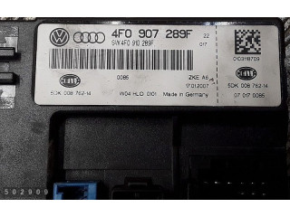 Řídící jednotka 4f0907289f, 4f0910289f Audi A6 S6 C6 4F 2007