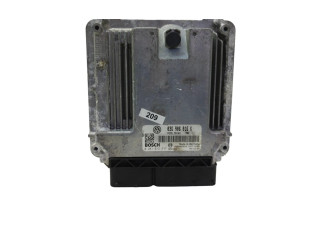 Блок управления двигателя 03G906016K, 1039S07818 Skoda Octavia Mk2 (1Z)