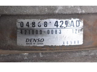 Генератор 04868429AD, 04868429AD Chrysler Grand Voyager IV