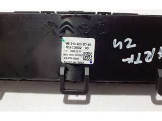 Модуль блока управления кондиционером 98340420ZD   Peugeot Partner III