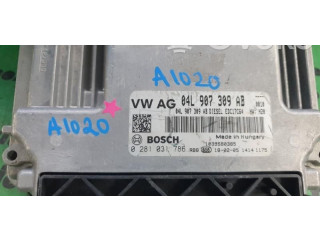 Блок управления двигателем ECU 0281031786, 04L907309AB Audi Q3 8U