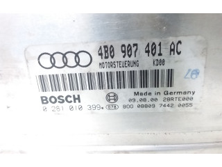 Блок управления двигателя 4B0907401AC Audi A6 S6 C5 4B