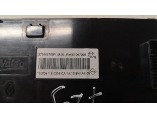 Блок управления климат-контролем 275102769R, E1067995 Renault Scenic III Grand scenic III
