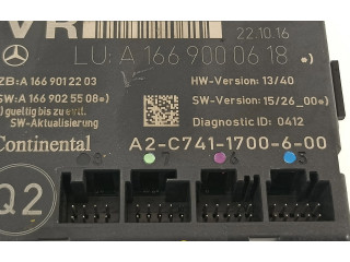 Блок управления A1669000618   Mercedes-Benz A W176