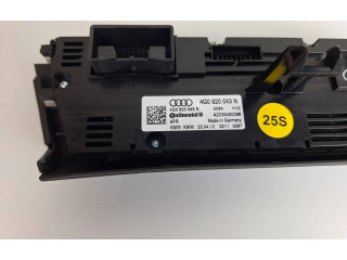 Блок управления климат-контролем 4G0820043N Audi A6 S6 C7 4G