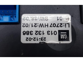 Блок управления климат-контролем 013132386 Opel Meriva A