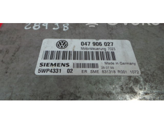 Блок управления двигателя 047, 027   Volkswagen Lupo