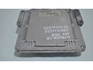 Блок управления двигателя 9655816780, 0281011522 Citroen C8