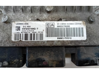 Блок управления двигателем ECU    9662276280   Citroen C1
