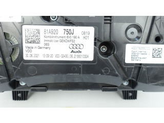 Панель приборов 81A920750J, 81A920750J Audi Q2 -