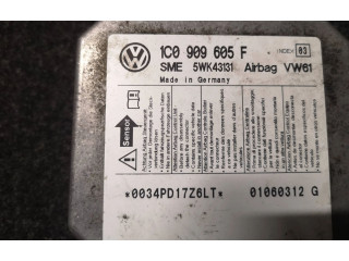 Блок подушек безопасности 1C0909605F, 01060312G Skoda Fabia Mk2 (5J)