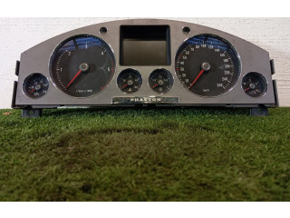 Панель приборов    Volkswagen Phaeton       