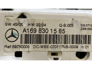 Блок управления климат-контролем A1698301585, 69780008 Mercedes-Benz A W169