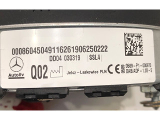 Подушка безопасности водителя 0008604504   Mercedes-Benz CLS C257