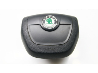 Подушка безопасности водителя 5J0880201H Skoda Fabia Mk2 (5J)