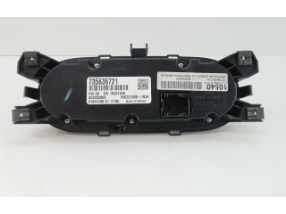 Блок управления климат-контролем 735636721, 735636721 Fiat 500L