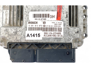 Блок управления двигателя 3911627485, 3911327485   KIA Carens II