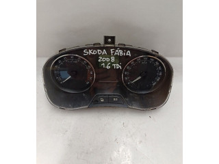 Панель приборов 5J0920810D, A2C53356352   Skoda Fabia Mk2 (5J)       