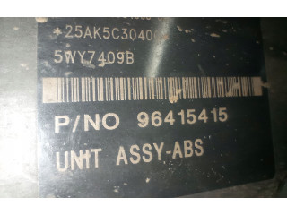 Блок АБС 96415415, 5WY7409B   Chevrolet  Rezzo  2000 - 2011 года