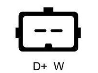 Генератор CA1268, 10442081 Volkswagen Golf III