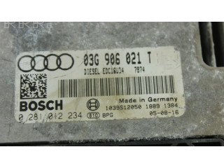 Блок управления двигателя 03G906021T, 0281012234   Audi A3 S3 8P